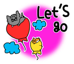 Pooh&Ham world(English ver) sticker #7535199