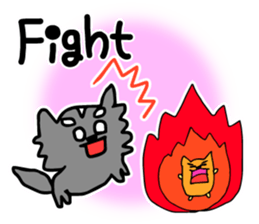 Pooh&Ham world(English ver) sticker #7535203