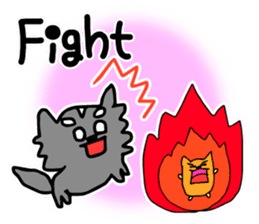 Pooh&Ham world(English ver) sticker #7535203