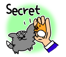 Pooh&Ham world(English ver) sticker #7535205