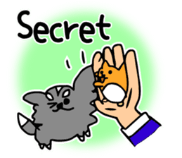 Pooh&Ham world(English ver) sticker #7535205