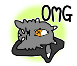 Pooh&Ham world(English ver) sticker #7535206