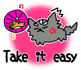 Pooh&Ham world(English ver) sticker #7535209