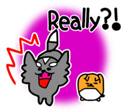 Pooh&Ham world(English ver) sticker #7535212