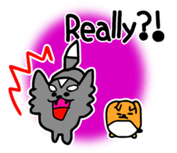 Pooh&Ham world(English ver) sticker #7535212