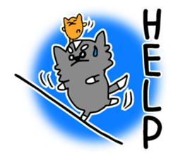 Pooh&Ham world(English ver) sticker #7535225