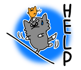 Pooh&Ham world(English ver) sticker #7535225