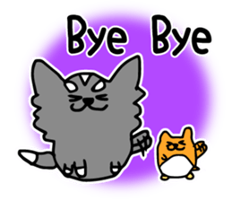 Pooh&Ham world(English ver) sticker #7535227