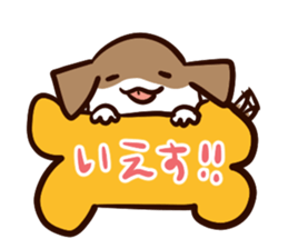 Barrel Beagle sticker #7535239