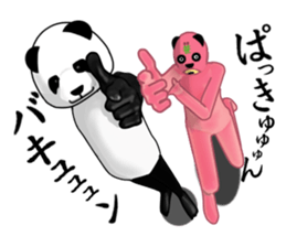 a man called PANDA sticker #7535854