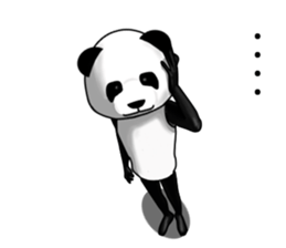 a man called PANDA sticker #7535861