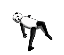 a man called PANDA sticker #7535862