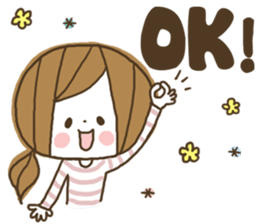 Cute! Housewife stickers1 sticker #7535868