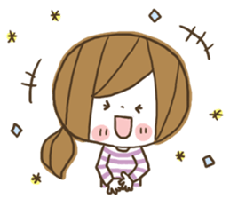 Cute! Housewife stickers1 sticker #7535880