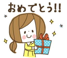 Cute! Housewife stickers1 sticker #7535903