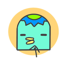 Daily small kappa sticker #7536217