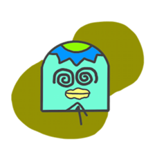 Daily small kappa sticker #7536220