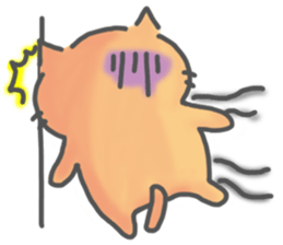 Lazy Cat 2~Talking~ sticker #7537154