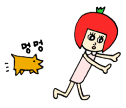 Ko-ripe Tomato sticker #7537244