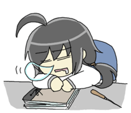 Sticker of Houritsu Plus 2 sticker #7537540