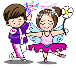 LOVE JOY family sticker #7537613