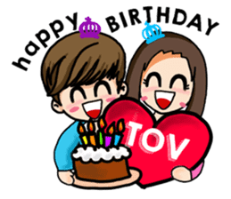 LOVE JOY family sticker #7537615