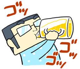 Daily life of security guard Mr.Saito sticker #7537658