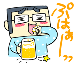 Daily life of security guard Mr.Saito sticker #7537659