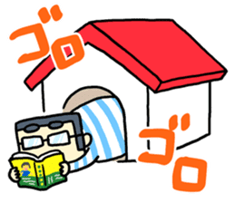 Daily life of security guard Mr.Saito sticker #7537668