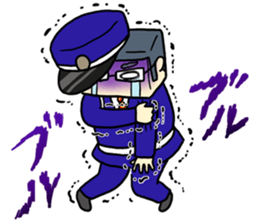 Daily life of security guard Mr.Saito sticker #7537670