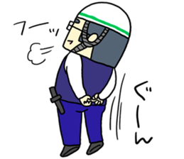 Daily life of security guard Mr.Saito sticker #7537673