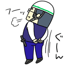 Daily life of security guard Mr.Saito sticker #7537673