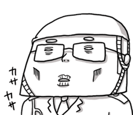 Daily life of security guard Mr.Saito sticker #7537683