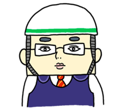 Daily life of security guard Mr.Saito sticker #7537684