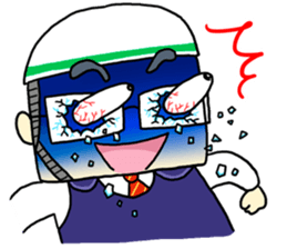 Daily life of security guard Mr.Saito sticker #7537685