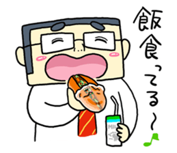 Daily life of security guard Mr.Saito sticker #7537687