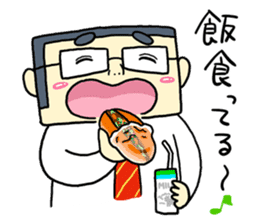 Daily life of security guard Mr.Saito sticker #7537687