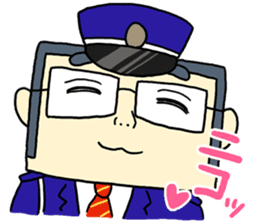 Daily life of security guard Mr.Saito sticker #7537690