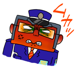 Daily life of security guard Mr.Saito sticker #7537691