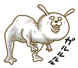 captain rabbit 2 sticker #7538063