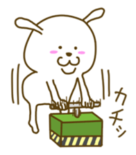 captain rabbit 2 sticker #7538069