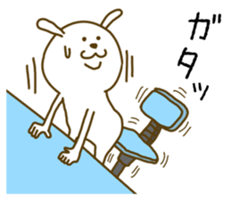 captain rabbit 2 sticker #7538071