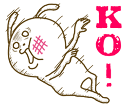 captain rabbit 2 sticker #7538075