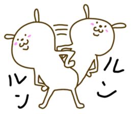 captain rabbit 2 sticker #7538079