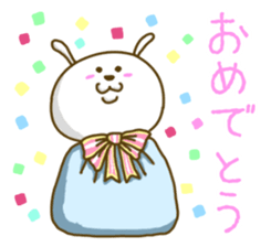 captain rabbit 2 sticker #7538085