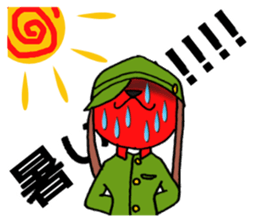 Sergeant Rabbit_2 sticker #7538932