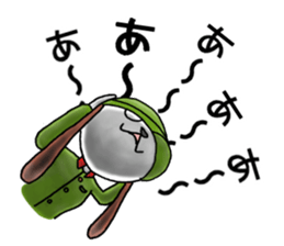 Sergeant Rabbit_2 sticker #7538947