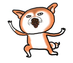 Shiba dog PanPan's normal life 2 sticker #7538996