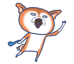 Shiba dog PanPan's normal life 2 sticker #7538998