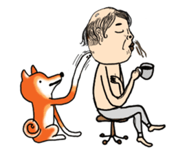 Shiba dog PanPan's normal life 2 sticker #7538999
